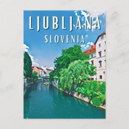 Ljubljana, Sloveense parel Briefkaart