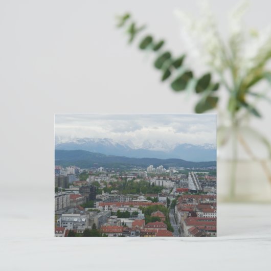 Ljubljana, Slovenië Briefkaart (Staand voorkant)