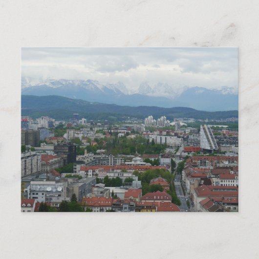 Ljubljana, Slovenië Briefkaart (Voorkant)