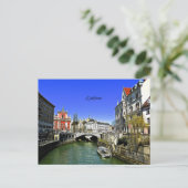 Ljubljana Slovenië Briefkaart (Staand voorkant)