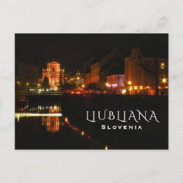 Ljubljana, Slovenië Briefkaart