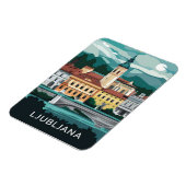 Ljubljana, Slovenië Magneet (Linkerzijde)