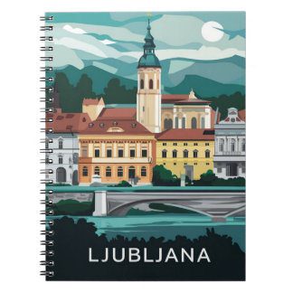 Ljubljana, Slovenië Notitieboek