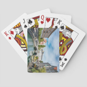 Ljubljana, Slovenië Pokerkaarten