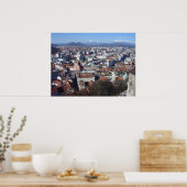 Ljubljana Slovenië Poster (Keuken)
