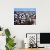 Ljubljana Slovenië Poster (Thuiskantoor)