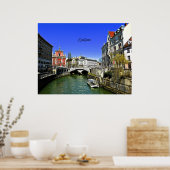 Ljubljana, Slovenië Poster (Keuken)