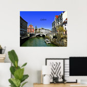 Ljubljana, Slovenië Poster (Thuiskantoor)