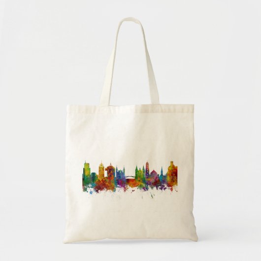 Ljubljana Slovenië Skyline Tote Bag (Voorkant)