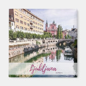Ljubljana Souvenir Magnet (Voorkant)
