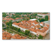 Ljubljana van bovenaf magnetisch visitekaartje (Voorkant)
