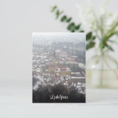 ljubljana winter briefkaart (Staand voorkant)