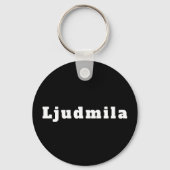 Ljudmila Sleutelhanger (Achterkant)