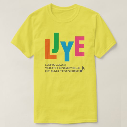 LJYE eenzijdig T-shirt (Design voorkant)