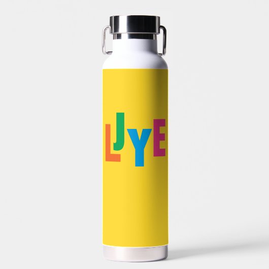 LJYE waterfles - 22oz (Voorkant)