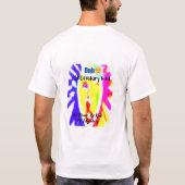 LK "Loop als kinderen van het licht" T-shirt (Achterkant)