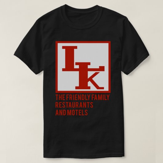 LK Motel en Restaurant 2 T-shirt (Design voorkant)
