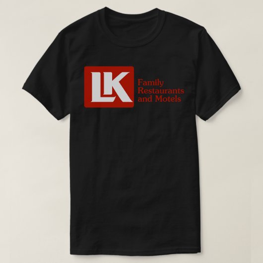 LK Motel en Restaurant 4 T-shirt (Design voorkant)