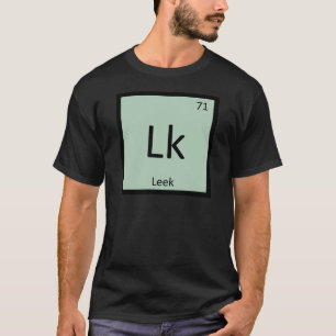 Lk - Prei Chemie Periodiek Systeem Symbool T-shirt