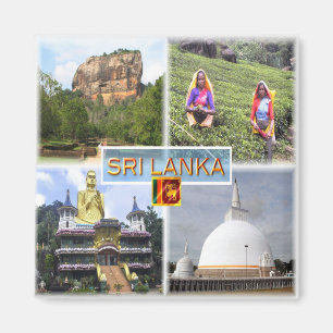 LK Sigirija - Golden Temple - Dambulla - Stupa Magneet