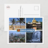 LK Sri Lanka - Briefkaart (Voorkant / Achterkant)