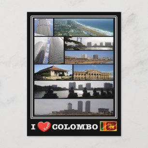 LK Sri Lanka - Colombo - Briefkaart