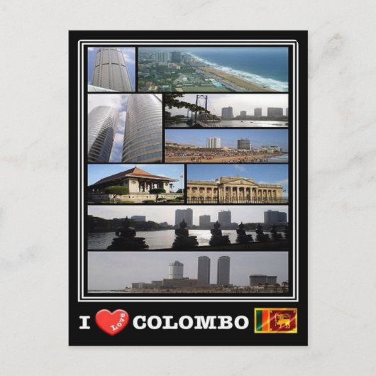 LK Sri Lanka - Colombo - Briefkaart (Voorkant)