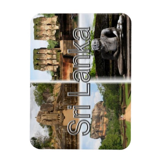 LK Sri Lanka - Magneet (Verticaal)