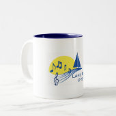 LKNO ContrastMok Tweekleurige Koffiemok (Voorkant links)