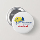 LKNO Member Pin Ronde Button 5,7 Cm (Voorkant /achterkant)