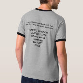 LKW Association International T-shirt (Achterkant)