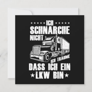 LKW Fahrer Trucker Truck Fernfahrer Brummi Lastkra Kaart