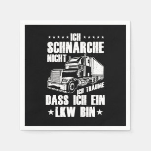 LKW Fahrer Trucker Truck Fernfahrer Brummi Lastkra Servet