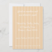 L'l Chick Baby shower Invitation Kaart (Achterkant)