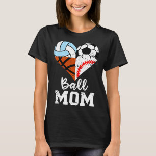 Ll mama grappige voetbal verkoop volleyll schetsll t-shirt