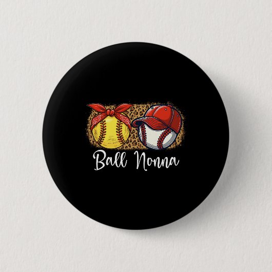 Ll Nonna Zachte Ll Verkoop Speler Moederdag Ronde Button 5,7 Cm (Voorkant)
