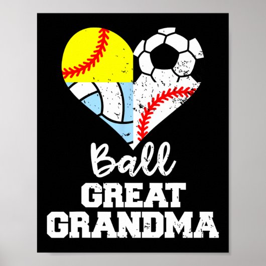 Ll Oma voetbal verkopen Zachte Ll Volleyll Poster (Voorkant)