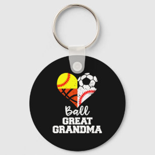 Ll Oudoma T-Shirt met Voetbalontwerp en Zachte Tek Sleutelhanger