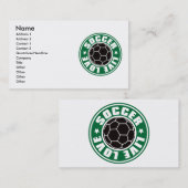 LL_SOCCER VISITEKAARTJE (Voorkant / Achterkant)