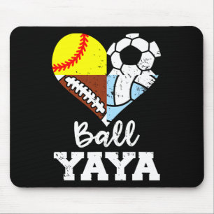 Ll Yaya Voetbal Footll Zachte Volleyll Speler Yaya Muismat