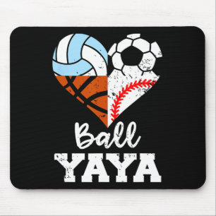 Ll Yaya Voetbal Verkoop Sketll Volleyll Speler Yay Muismat