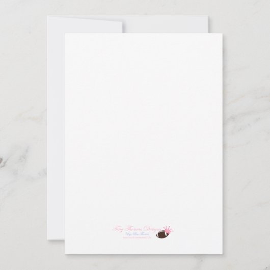 Lladybug wacht op de Arrivalof van onze ladybug. Kaart (Achterkant)