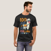 Llama 100th Day of School 100 Days No Probllama 1 T-shirt (Voorkant volledig)
