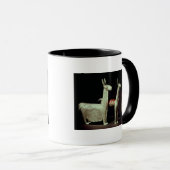 Llama, alpaca en vrouw mok (Voorkant rechts)