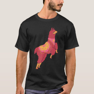 Llama Alpaca Jongen Meisje Kinderen 5 T-shirt