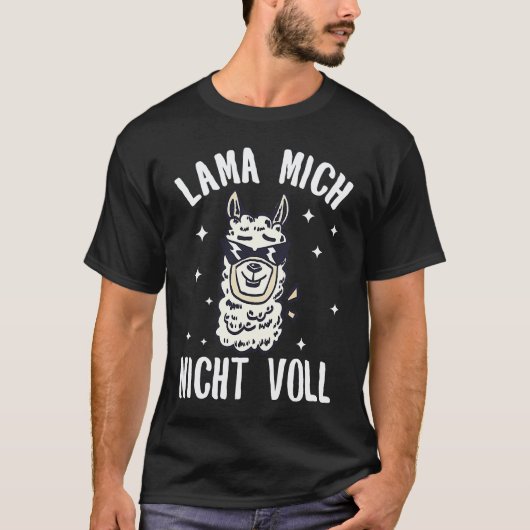 Llama Alpaca Llama T-shirt (Voorkant)