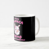 Llama Alpaca Llamas Alpacas Animal Gift Koffiemok (Voorkant rechts)