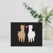 Llama Alpaca Llamas Alpacas Sweet Animal Design Briefkaart (Staand voorkant)