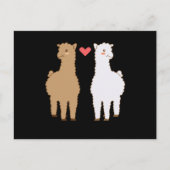 Llama Alpaca Llamas Alpacas Sweet Animal Design Briefkaart (Voorkant)