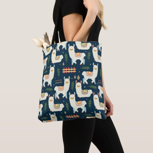 Llama/Alpaca Tote Bag (Dichtbij)